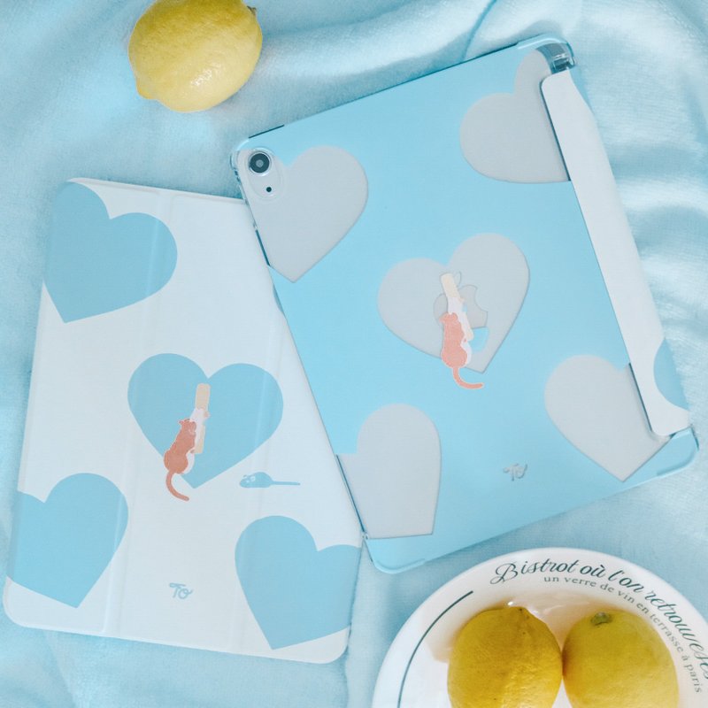 【The Kittens V】Transparent frosted book-style iPad Case - อื่นๆ - ซิลิคอน 