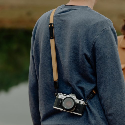 Peak Design 臺灣總代理 Peak Design 快裝潮流背帶LEASH (沙漠黃) 楔石公司貨