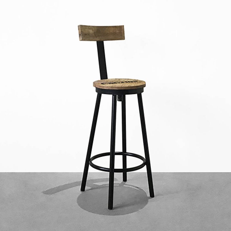 希特吧椅 65CM / 75CM 仿舊 CU081 - 椅子/沙發 - 木頭 咖啡色