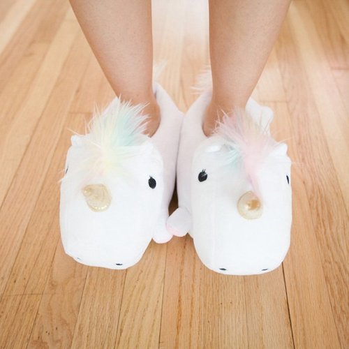 Unicorn hot sale bedroom slippers