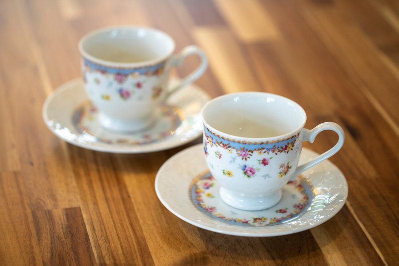日本製Roberta Baldini Paris茶杯組合 - 其他杯子 - 瓷 白色