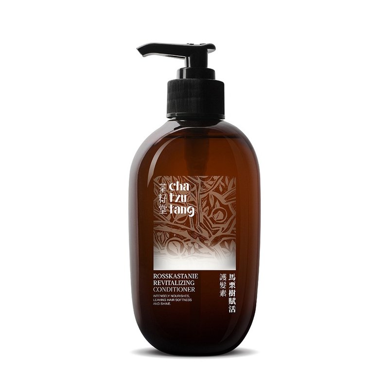 Cha Zi Tang Horse Chestnut Revitalizing Conditioner 330mL [for normal and frizzy hair] - Conditioners - Plants & Flowers 