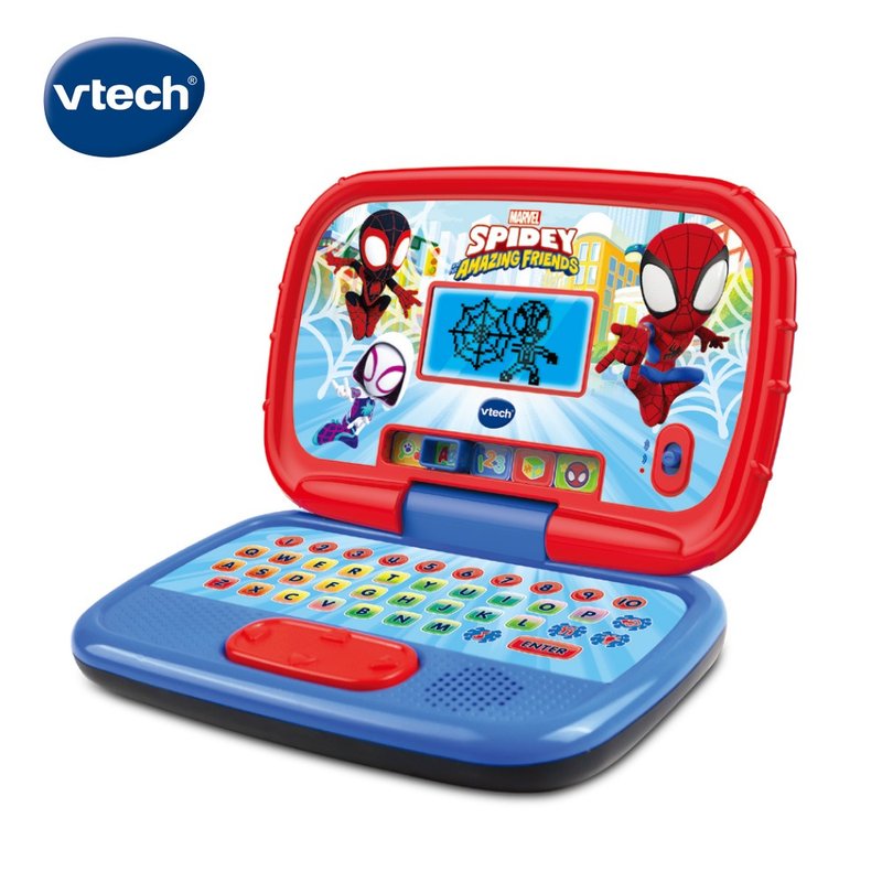 Vtech Spiderman Interactive Learning Notebook - Kids' Toys - Plastic 