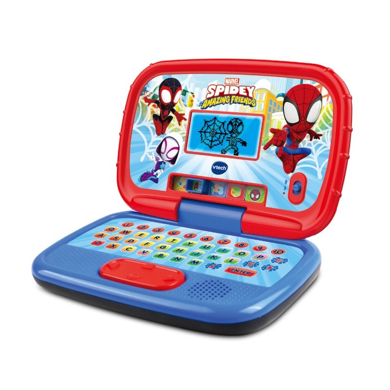 Vtech Spiderman Interactive Learning Notebook - Kids' Toys - Plastic 