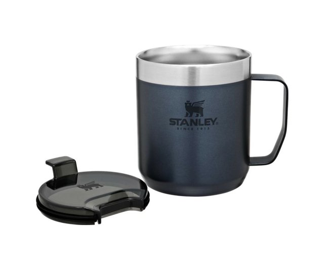 Stanley Classic thermos flask with mug, 0.35l, Navy