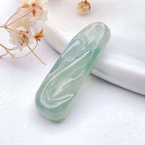瓔珞珠寶盒 E.L.Jewelry Box 冰綠種翡翠吊飾 | 天然緬甸玉翡翠A貨