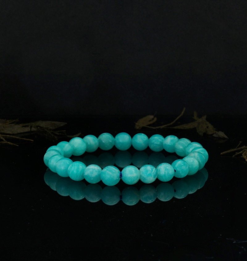 Amazonite 7.5mm Bracelet - Bracelets - Crystal 