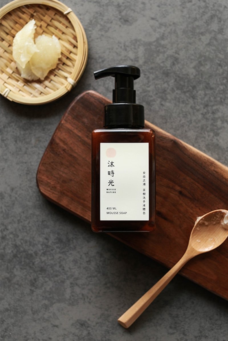 【Epidemic prevention】Hot spring lime mousse soap|medium/mixed/oily skin|bath cleansing hand wash - Soap - Plants & Flowers 