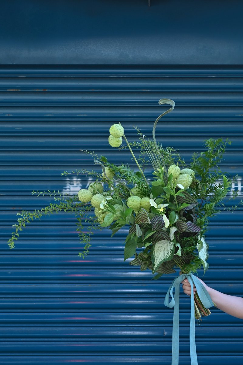 寫給台灣的花  鮮花花束系列作品  眠月線 - 盆栽/植栽 - 植物．花 綠色