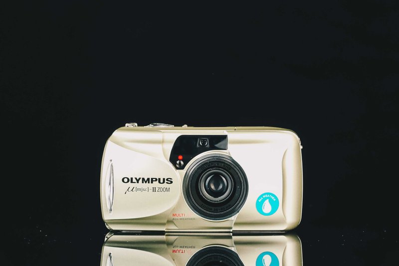 OLYMPUS mju II ZOOM #1179 #135底片相機 - 相機/拍立得/底片相機 - 其他金屬 黑色