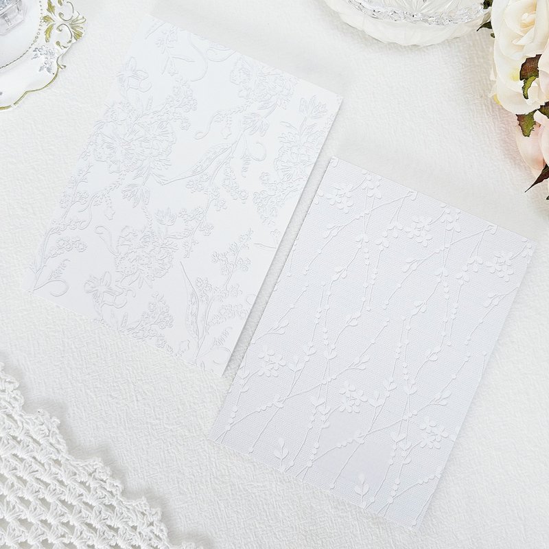 White pattern memo pad - Sticky Notes & Notepads - Paper 