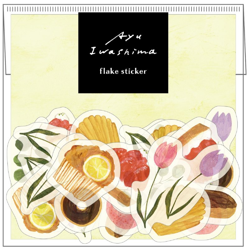 MATOKA Ayu Iwashima フレークシール Sweets - 貼紙 - 紙 