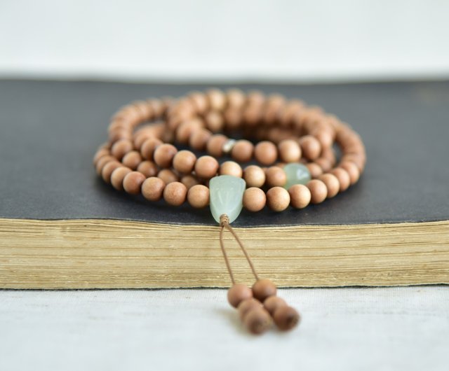 翡翠 老山檀(インド白檀) ブレスレット 内周約16.8cm - メルカリ