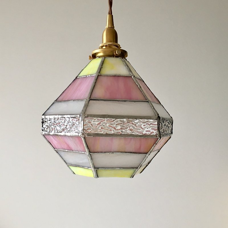 ペンダントライト ロマンティックナイト マカロン色 ベイビュー - 燈具/燈飾 - 玻璃 粉紅色