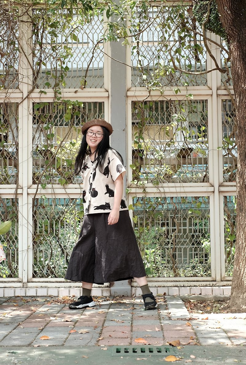 Exclusive order Hsiulien Chen - เสื้อผู้หญิง - ผ้าฝ้าย/ผ้าลินิน ขาว
