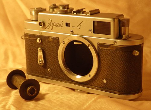 geokubanoid ZORKI-4 35mm 底片相機 BODY M39 LTM 鏡頭卡口徠卡複製 KMZ 克拉