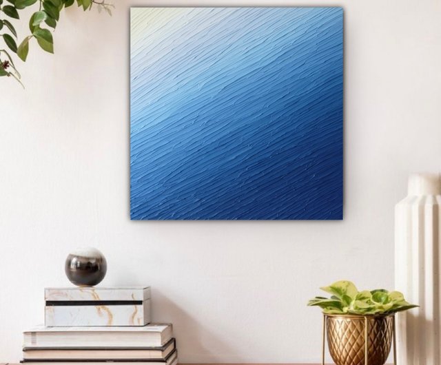 1点もの！アクリル・抽象画 特注品の立体額入り #現代アー 1点