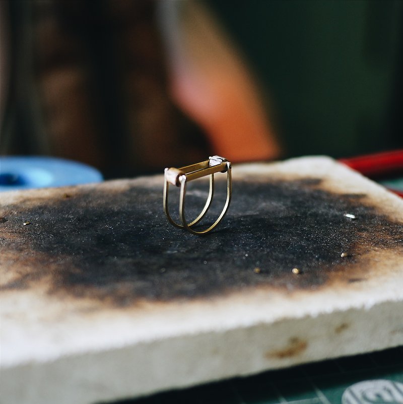 [Mush]  Minimal Double U Ring - General Rings - Other Metals 