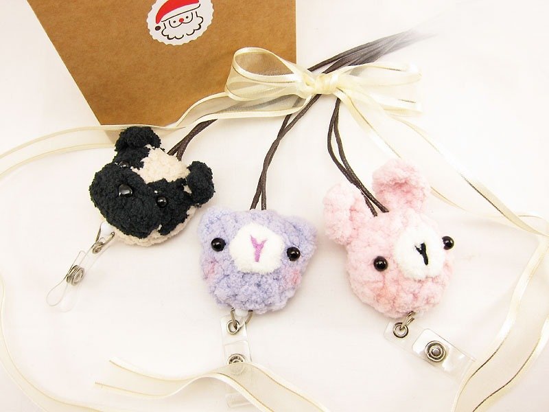 【Lucky bag】 Telescopic ticket holder Christmas - ID & Badge Holders - Polyester Multicolor