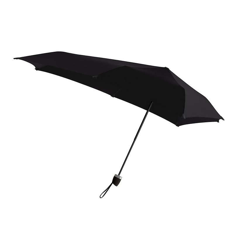 Netherlands Senz Shengshi Folding Windproof Umbrella - Swallowtail Black - ร่ม - วัสดุกันนำ้ สีดำ