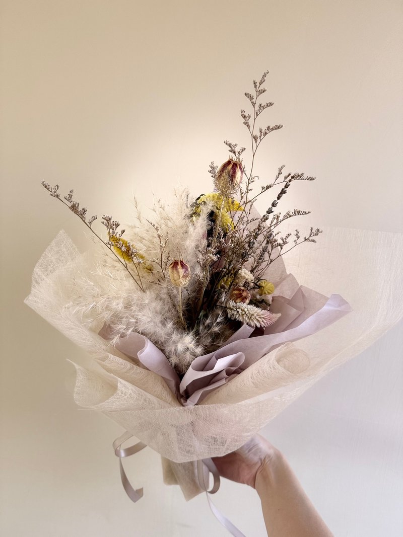 粉色系永生花、乾燥花、客製花禮、情人節花束、母親節花束、生日 - 乾燥花/永生花 - 植物．花 粉紅色