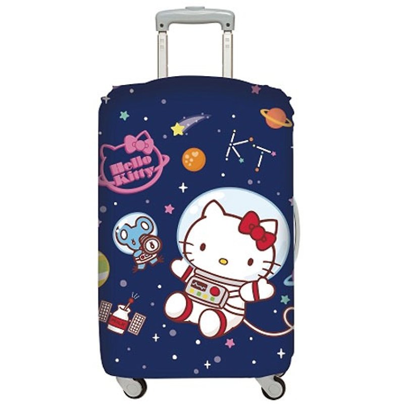 LOQI suitcase coat │Hello Kitty space L number - Luggage & Luggage Covers - Other Materials Blue