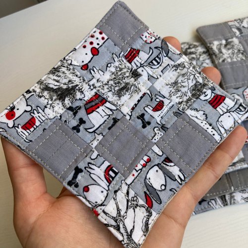 NO.6 コースター　コンプリートセット コースター6枚セット リネンコットンコースターセット 11.5 x