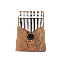 BUN 木製カリンバ 彫刻模様付き Bun Kalimba