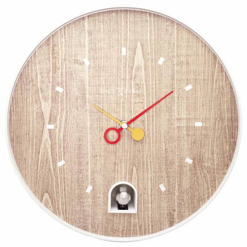 NeXtime "Nightingale" Wall Clock (Dim:30cm) #5220WI - นาฬิกา - พลาสติก ขาว