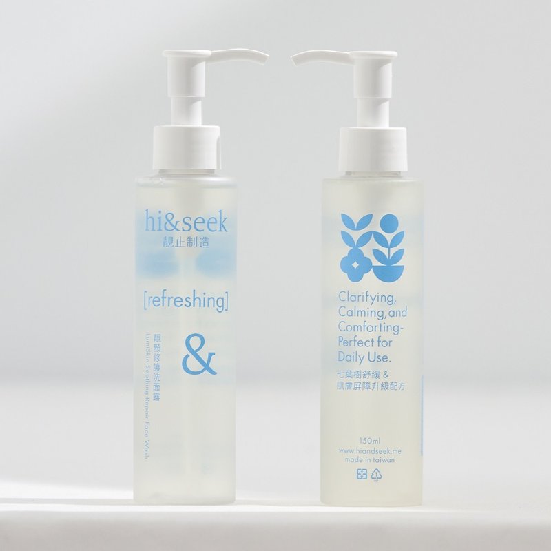 【雙瓶優惠組】hi&seek 靚顏修護洗面露 150ml - 臉部清潔/洗面乳/卸妝 - 其他材質 