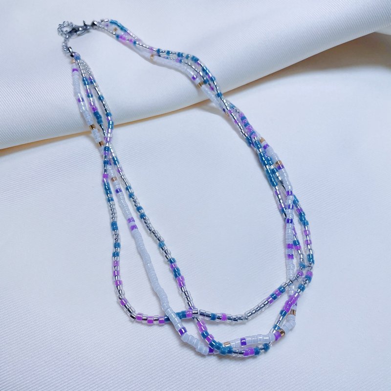 Handmade beaded necklace-02016 - Necklaces - Plastic 