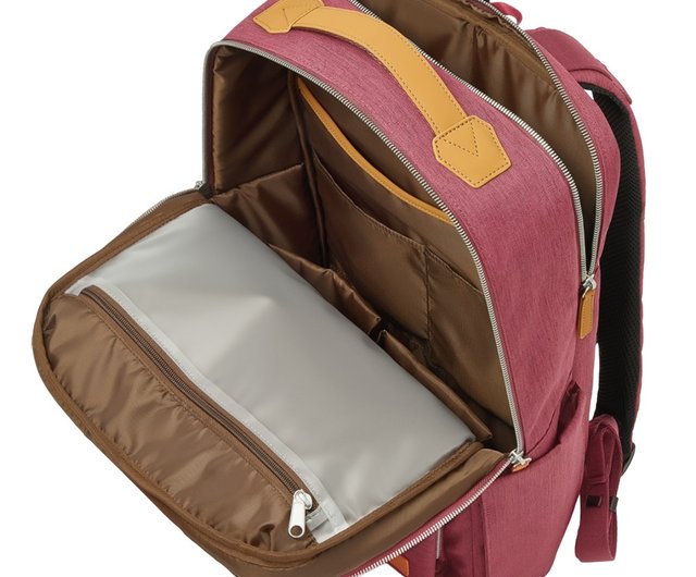 訳あり・新品未使用 NORDACE Siena 軽量デイリーリュック レッド