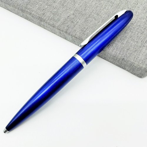 Canghai blue violet full hair ballpoint pen with pencil box Parker type  refill can be purchased with engraving【