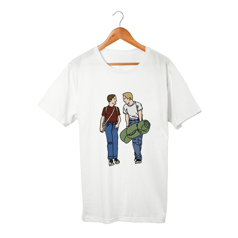 Gordie & Chris Tシャツ - Tシャツ メンズ - コットン・麻 ホワイト