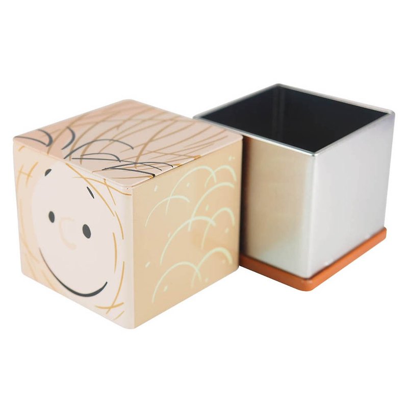 Snoopy Tin Storage Box-Pong [Hallmark-Peanuts Snoopy Storage/Others] - Storage - Other Metals Multicolor