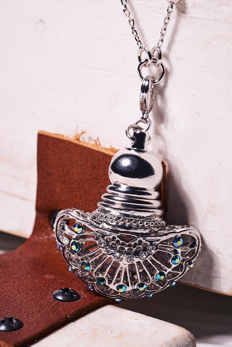 Goody Bag-Neve Jewelry Neve Jewelry Mini Perfume Bottle Necklace (Silver) - สร้อยคอ - โลหะ ขาว