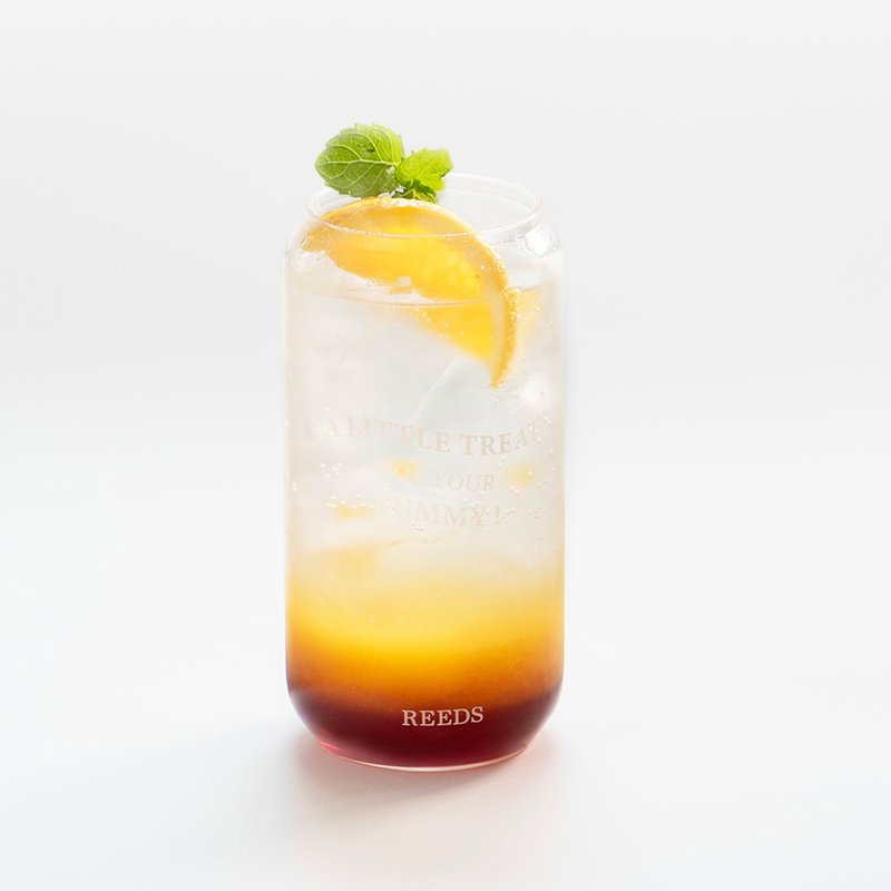 【REEDS】玻璃杯350mL - 杯子 - 玻璃 白色