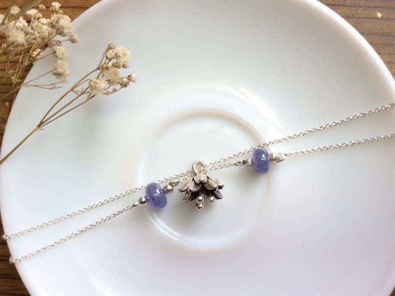Ops Tanznite Silver Jewelry bracelet - Bracelets - Gemstone Blue