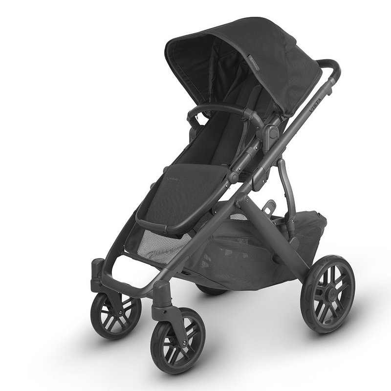 Taiwan Home Delivery【Free Newborn Mat】【UPPAbaby】VISTA V2 King Single Stroller-Black - Strollers - Other Materials Black