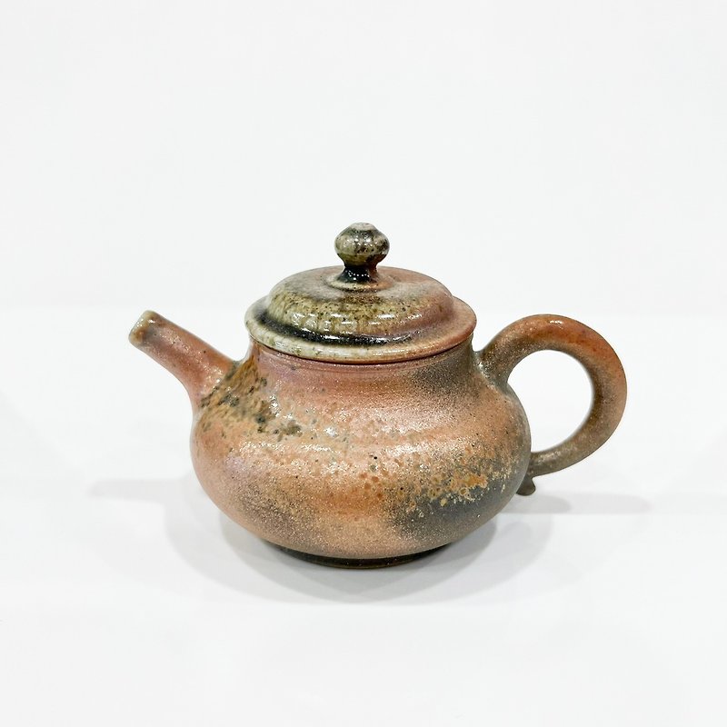 firewood kettle - Teapots & Teacups - Pottery Orange
