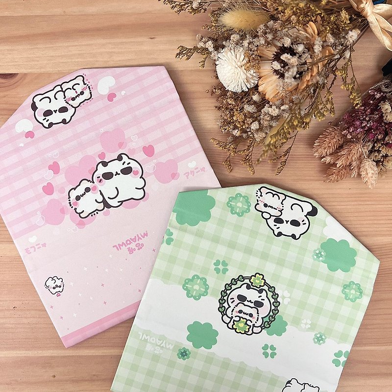 [New Product] Bad Meow and Mao Meow - Folding Glasses Case / Small Object Storage Box - Storage - Other Materials 