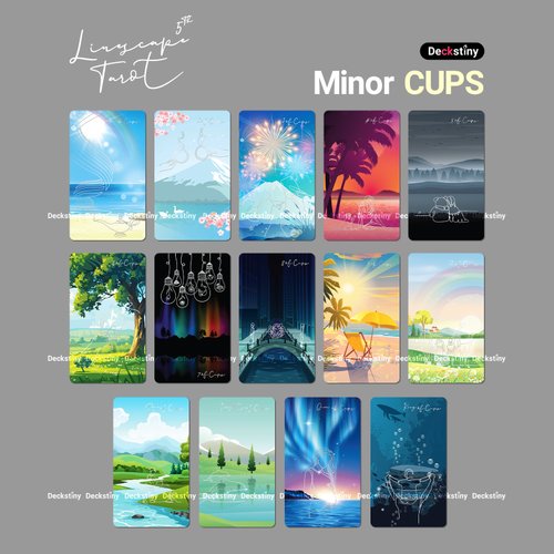 ラインスケープ タロット 第 5 版 : タイム エディション by Deckstiny