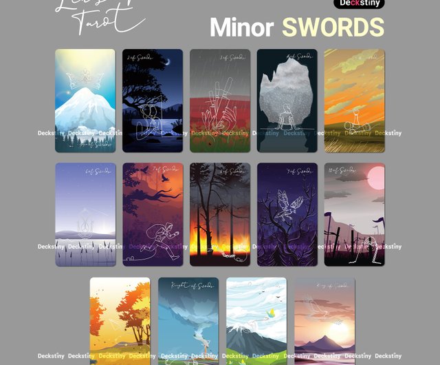 ラインスケープ タロット 第 5 版 : タイム エディション by Deckstiny