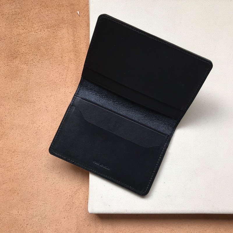 Card Holder_Minimalist Edition_4 Card Slots_Multi-Color Options (Class starts with one participant) - Leather Goods - Genuine Leather 