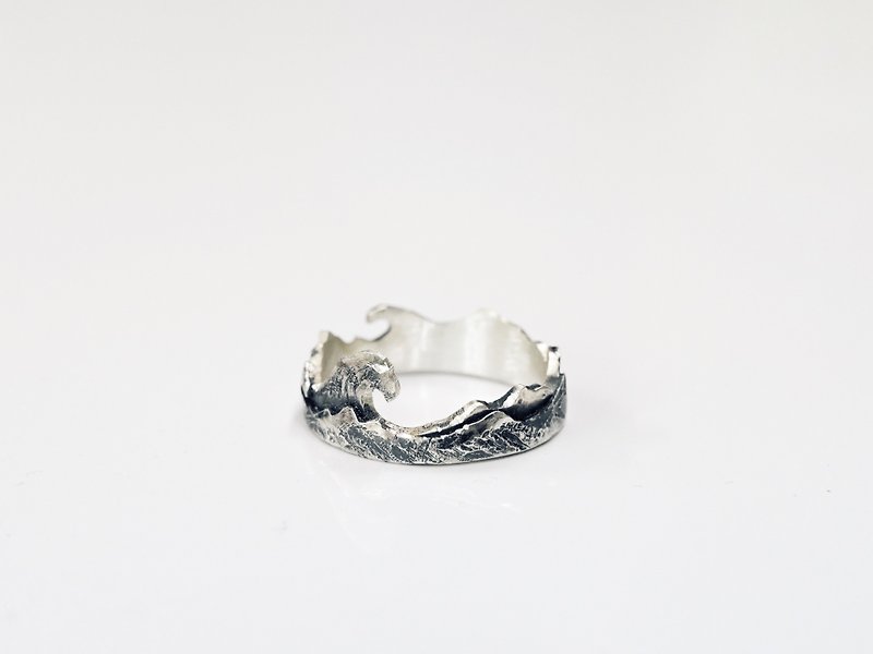 Surf ring - General Rings - Silver Silver