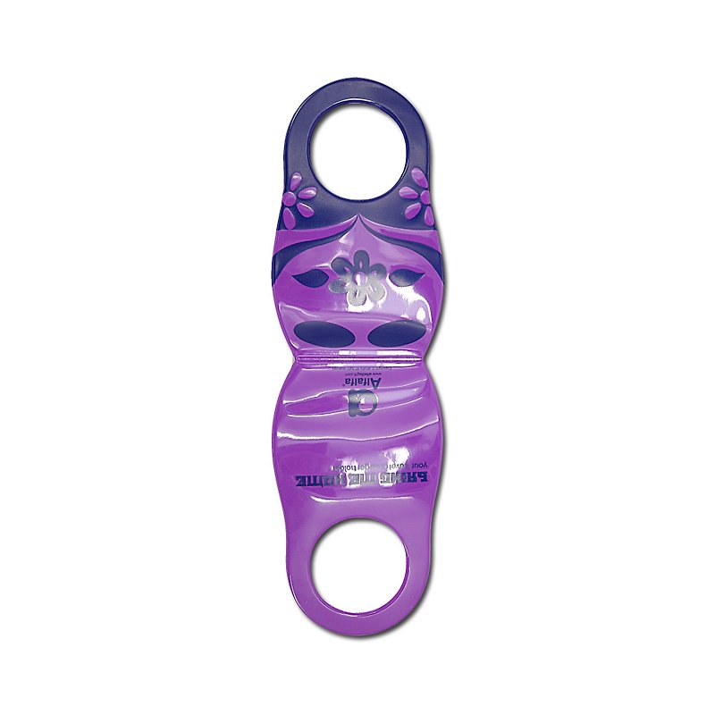 Matryoshka Travel charger holder - Purple - Cable Organizers - Plastic Purple