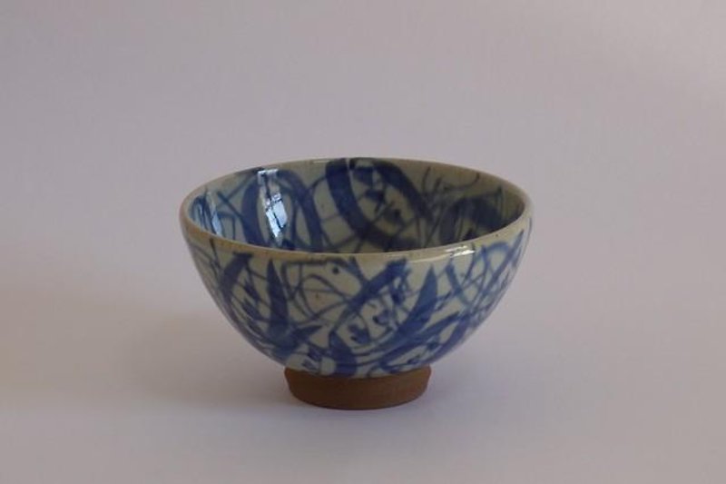 Bowl (Wu State picture vine flower design) in - ถ้วยชาม - ดินเผา 