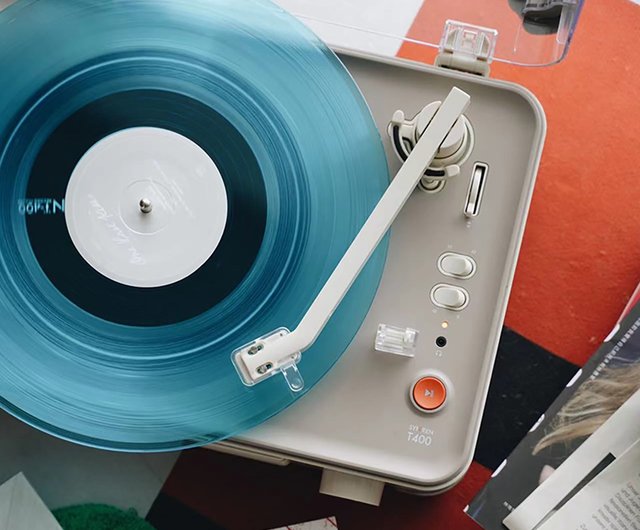 送料無料】SYITREN/シタリン T400ブラックレコードプレーヤー