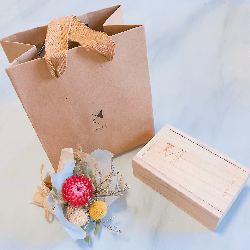 Dry bouquet + paper bag - Dried Flowers & Bouquets - Plants & Flowers 