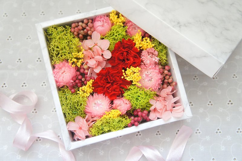 Sweet love does not wither flower gift box (Mother's Day gift Valentine's Day gift birthday gift wedding gift) - Items for Display - Plants & Flowers Multicolor